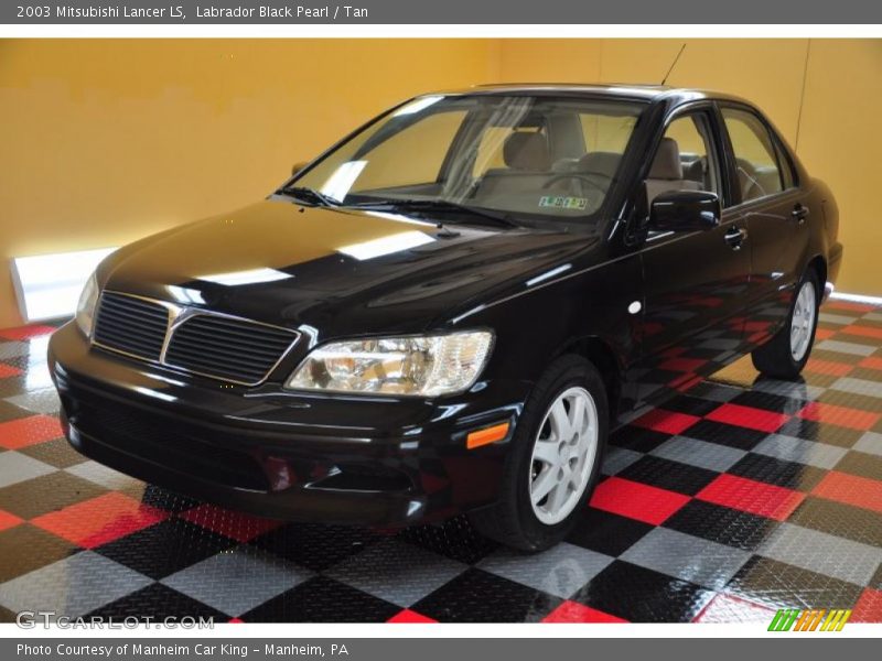 Labrador Black Pearl / Tan 2003 Mitsubishi Lancer LS