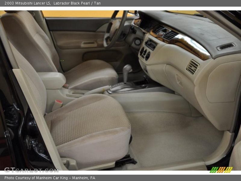 Labrador Black Pearl / Tan 2003 Mitsubishi Lancer LS