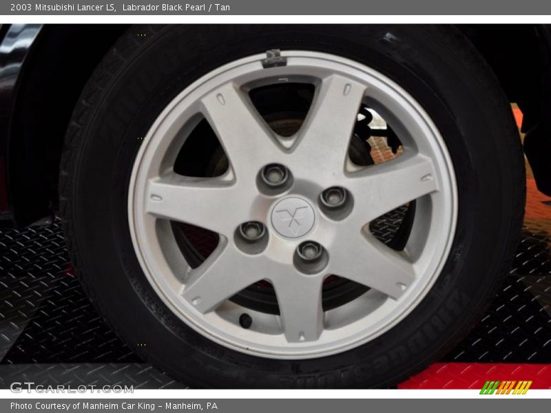 Labrador Black Pearl / Tan 2003 Mitsubishi Lancer LS
