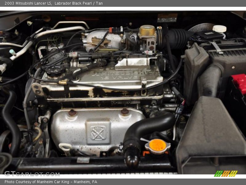  2003 Lancer LS Engine - 2.0 Liter SOHC 16-Valve 4 Cylinder