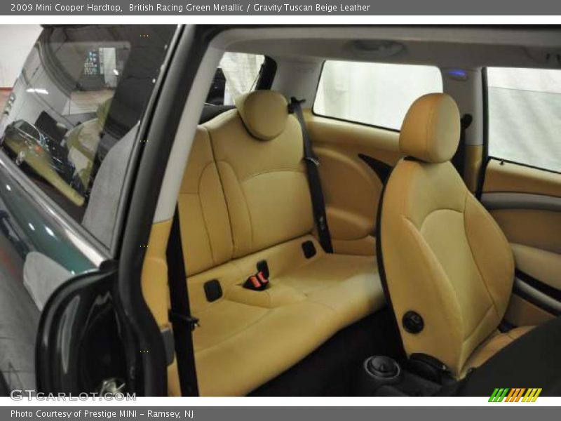 British Racing Green Metallic / Gravity Tuscan Beige Leather 2009 Mini Cooper Hardtop