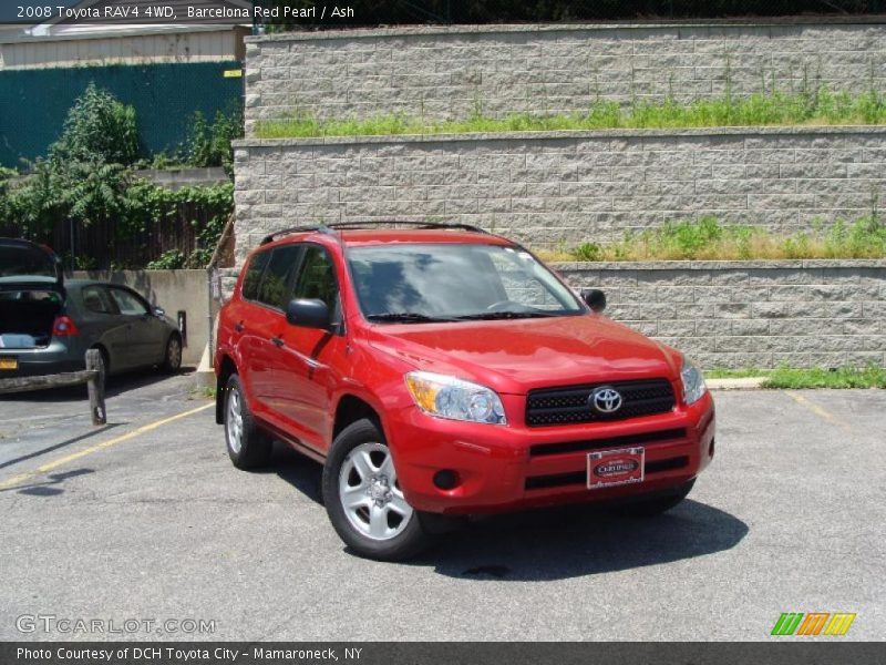 Barcelona Red Pearl / Ash 2008 Toyota RAV4 4WD