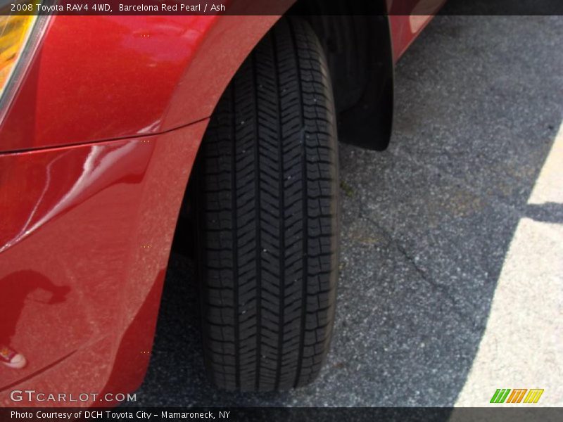 Barcelona Red Pearl / Ash 2008 Toyota RAV4 4WD