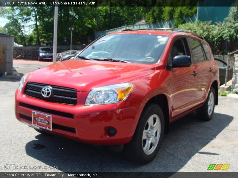 Barcelona Red Pearl / Ash 2008 Toyota RAV4 4WD