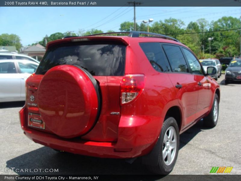 Barcelona Red Pearl / Ash 2008 Toyota RAV4 4WD