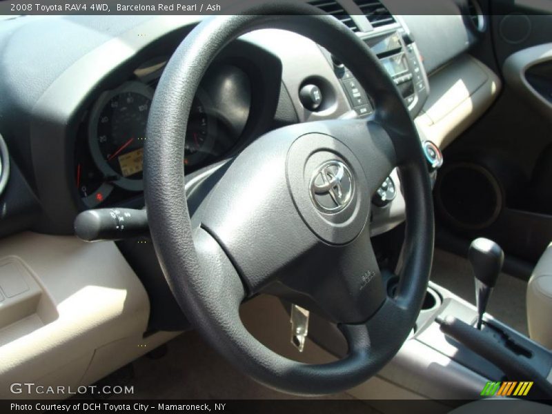 Barcelona Red Pearl / Ash 2008 Toyota RAV4 4WD