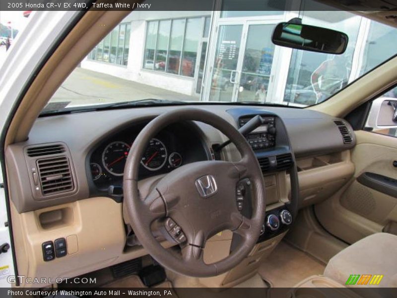 Taffeta White / Ivory 2005 Honda CR-V EX 4WD
