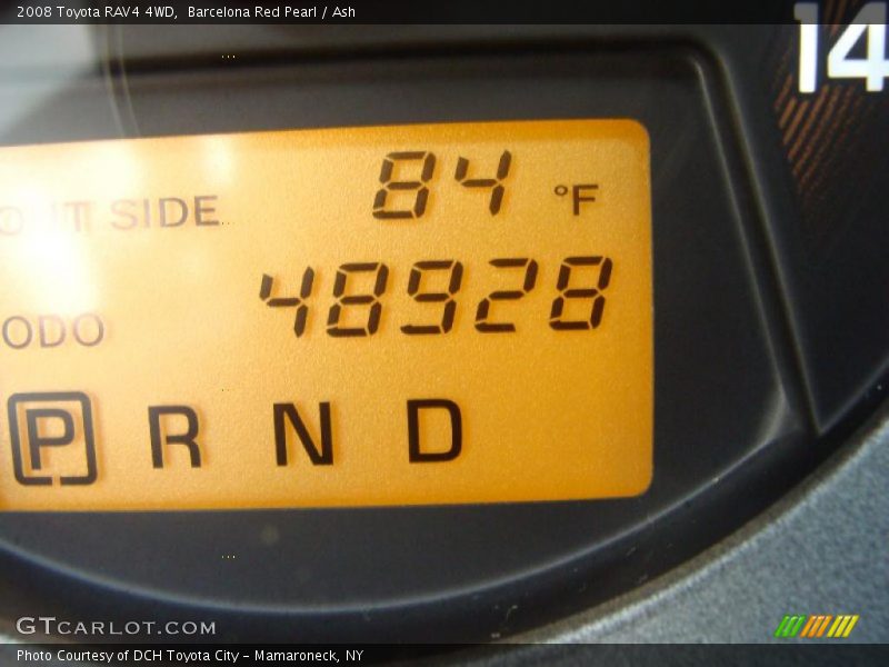 Barcelona Red Pearl / Ash 2008 Toyota RAV4 4WD