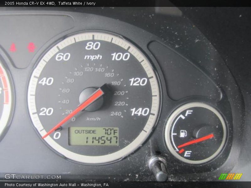Taffeta White / Ivory 2005 Honda CR-V EX 4WD