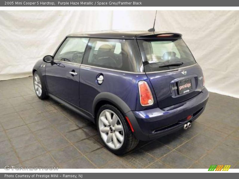 Purple Haze Metallic / Space Grey/Panther Black 2005 Mini Cooper S Hardtop