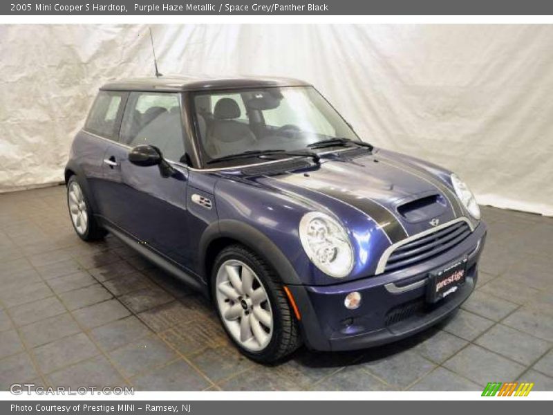 Purple Haze Metallic / Space Grey/Panther Black 2005 Mini Cooper S Hardtop