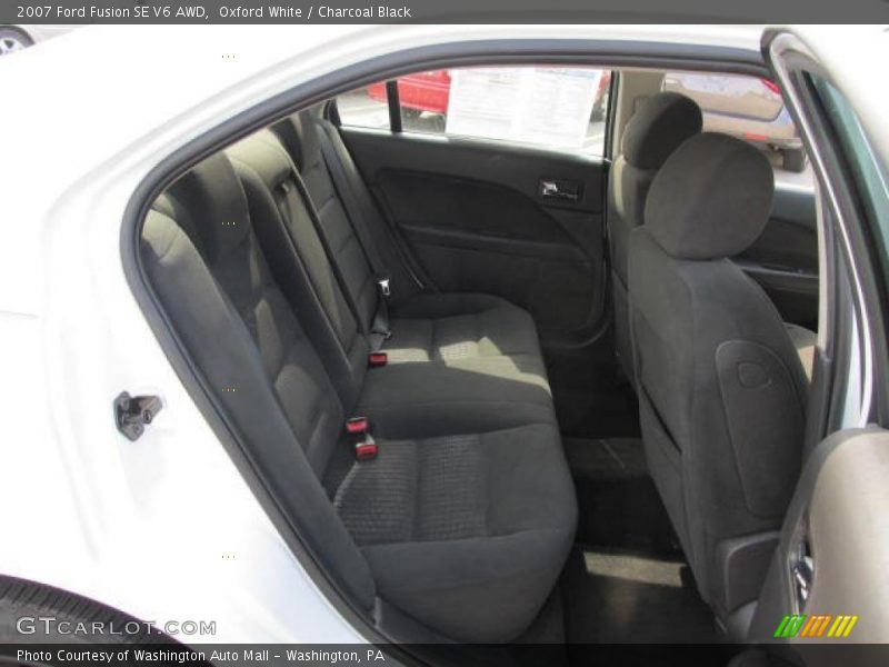Oxford White / Charcoal Black 2007 Ford Fusion SE V6 AWD