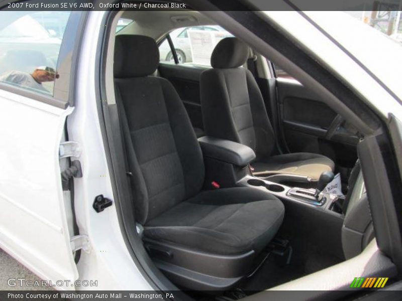 Oxford White / Charcoal Black 2007 Ford Fusion SE V6 AWD