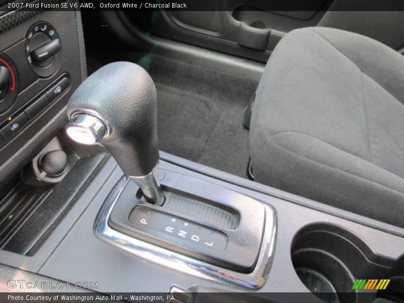 Oxford White / Charcoal Black 2007 Ford Fusion SE V6 AWD