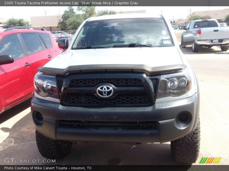 Silver Streak Mica / Graphite Gray 2005 Toyota Tacoma PreRunner Access Cab