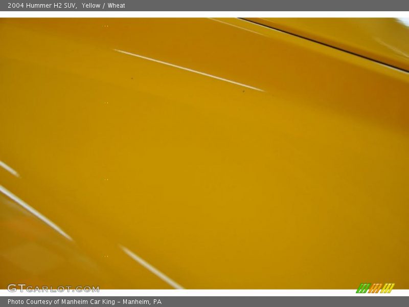 Yellow / Wheat 2004 Hummer H2 SUV