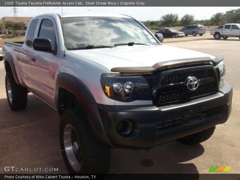 Silver Streak Mica / Graphite Gray 2005 Toyota Tacoma PreRunner Access Cab
