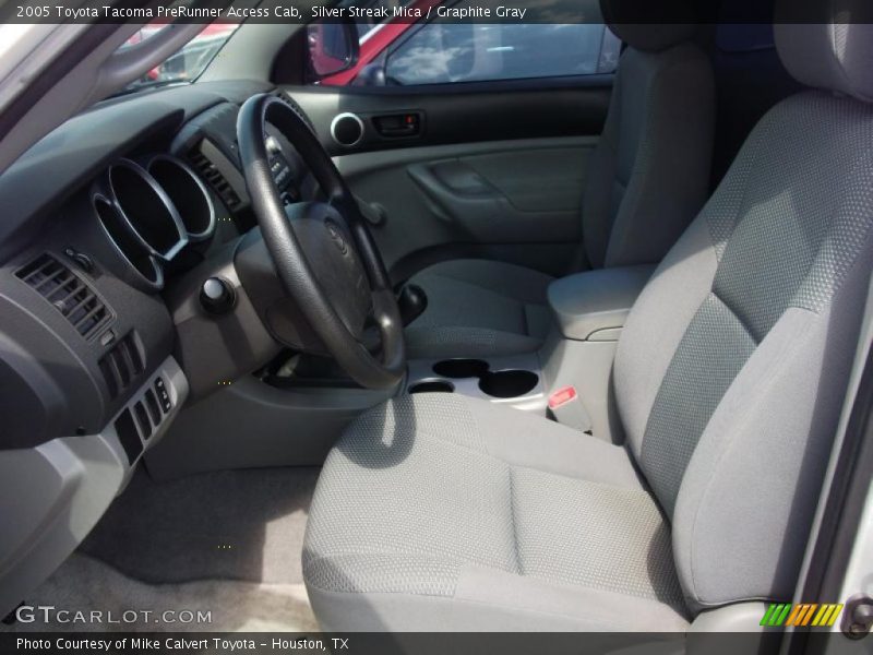Silver Streak Mica / Graphite Gray 2005 Toyota Tacoma PreRunner Access Cab