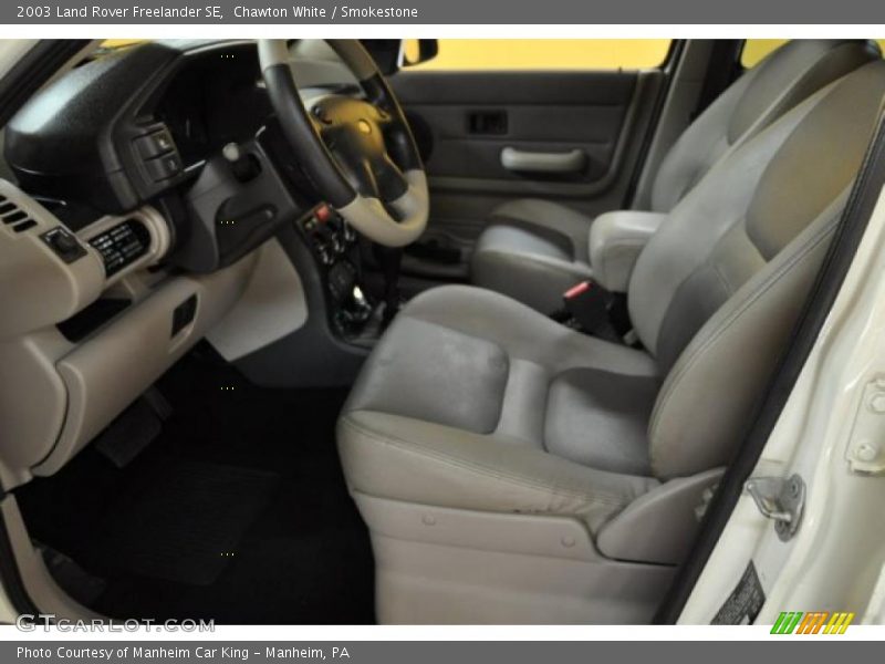  2003 Freelander SE Smokestone Interior