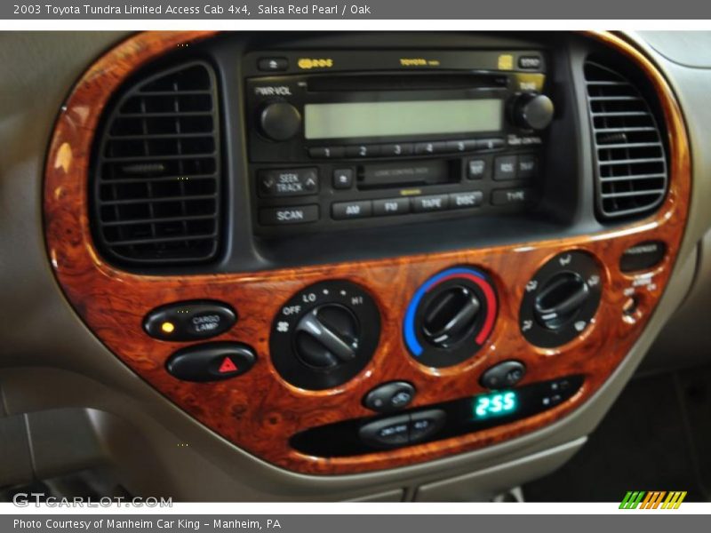 Salsa Red Pearl / Oak 2003 Toyota Tundra Limited Access Cab 4x4