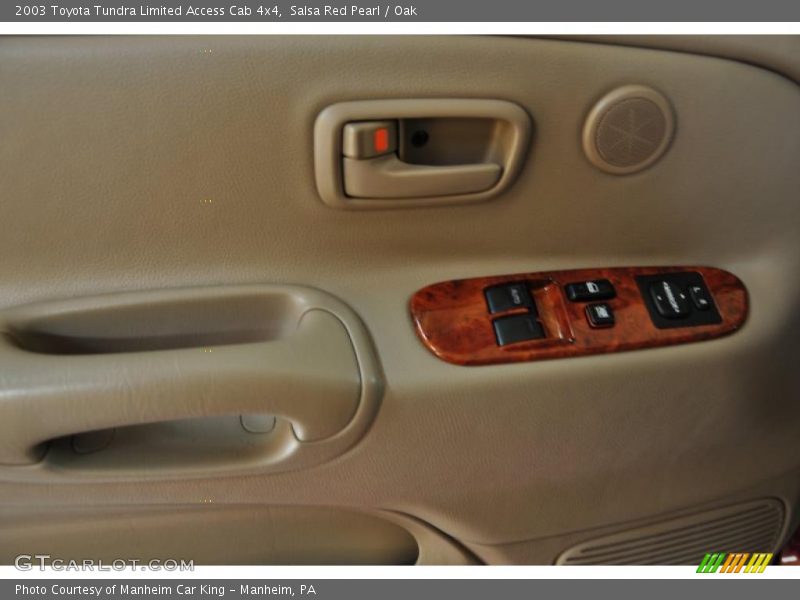 Salsa Red Pearl / Oak 2003 Toyota Tundra Limited Access Cab 4x4