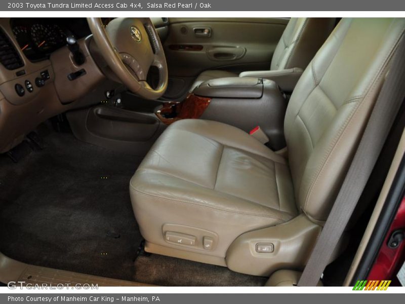 Salsa Red Pearl / Oak 2003 Toyota Tundra Limited Access Cab 4x4