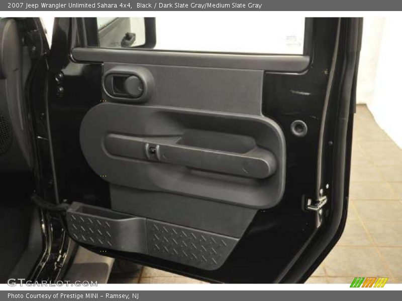 Black / Dark Slate Gray/Medium Slate Gray 2007 Jeep Wrangler Unlimited Sahara 4x4