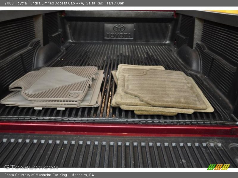 Salsa Red Pearl / Oak 2003 Toyota Tundra Limited Access Cab 4x4