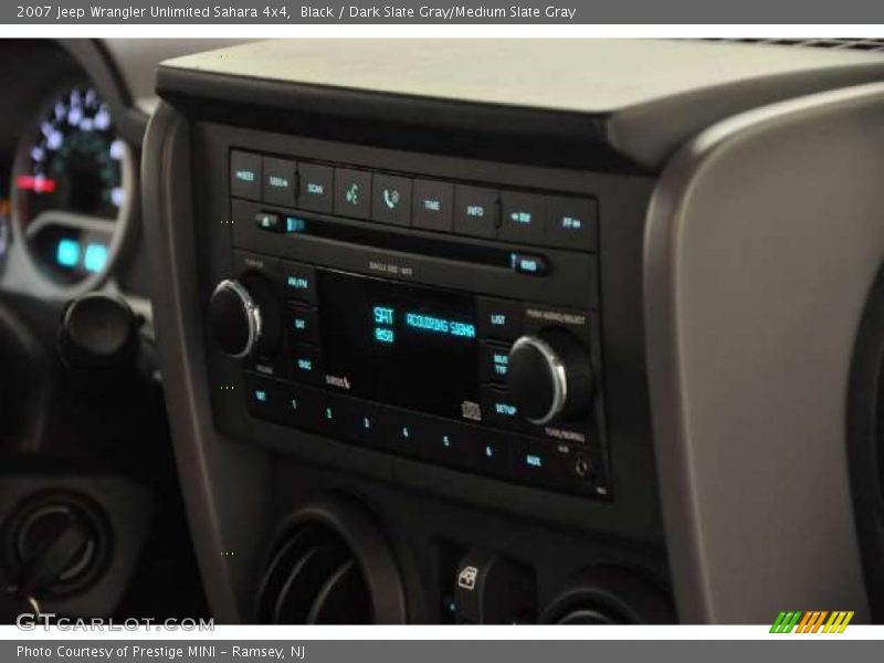 Black / Dark Slate Gray/Medium Slate Gray 2007 Jeep Wrangler Unlimited Sahara 4x4