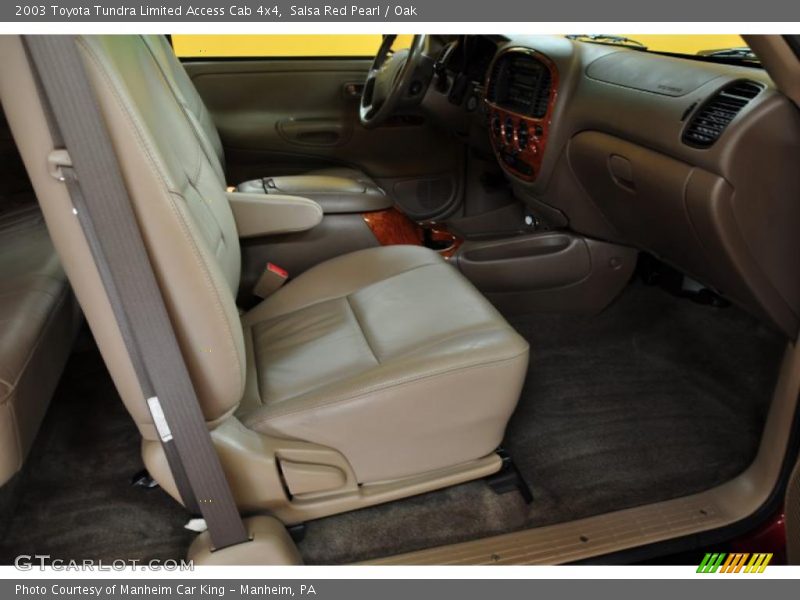 Salsa Red Pearl / Oak 2003 Toyota Tundra Limited Access Cab 4x4