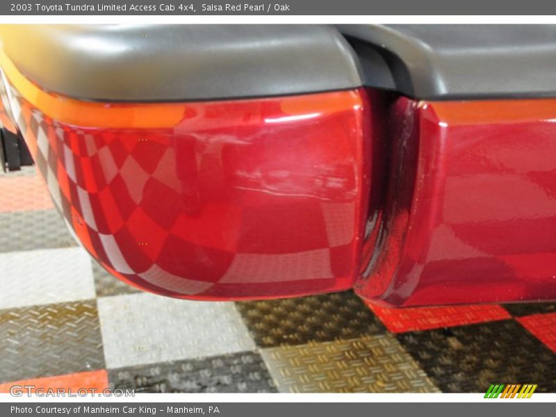 Salsa Red Pearl / Oak 2003 Toyota Tundra Limited Access Cab 4x4