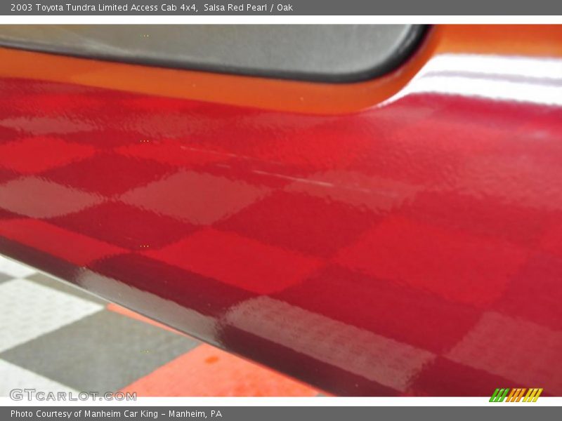 Salsa Red Pearl / Oak 2003 Toyota Tundra Limited Access Cab 4x4