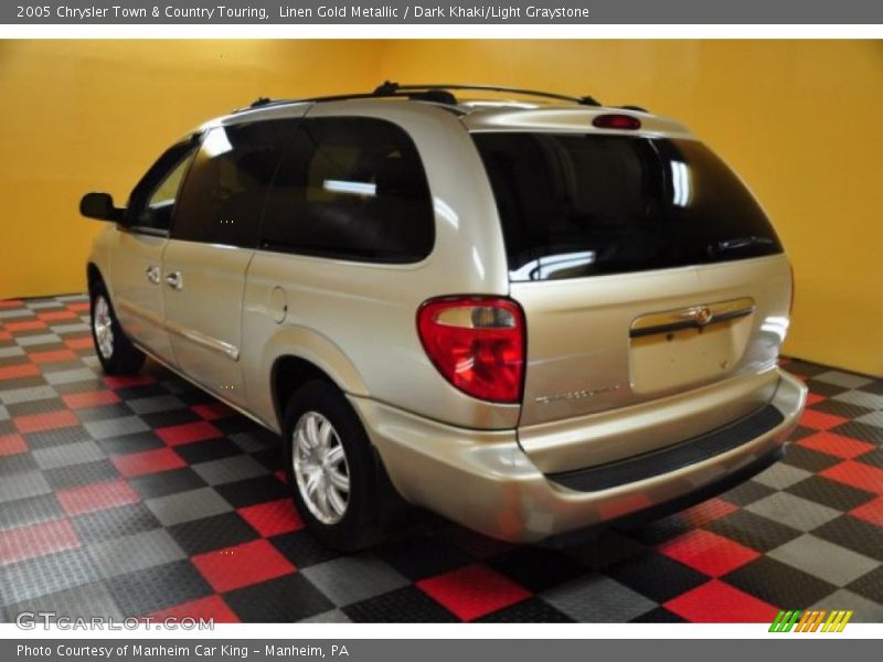 Linen Gold Metallic / Dark Khaki/Light Graystone 2005 Chrysler Town & Country Touring