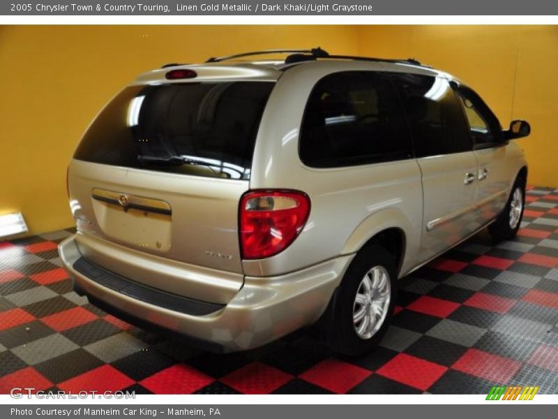 Linen Gold Metallic / Dark Khaki/Light Graystone 2005 Chrysler Town & Country Touring