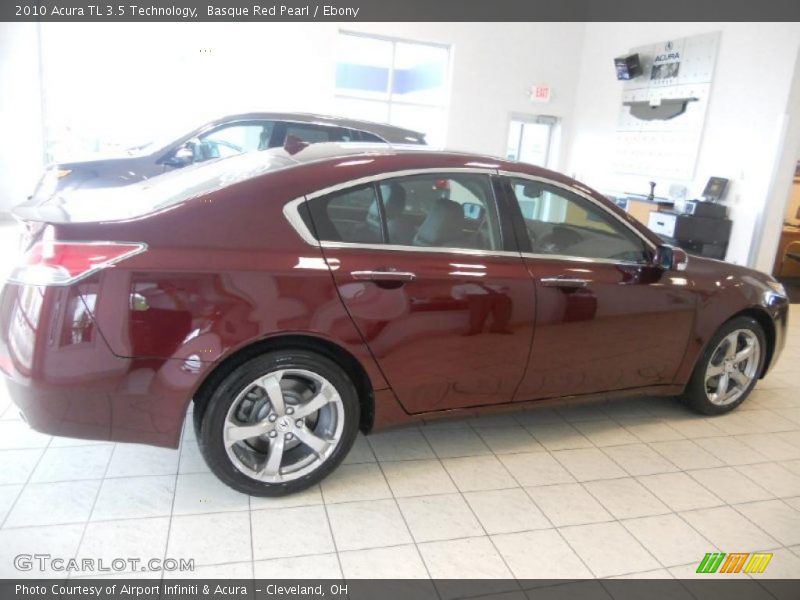Basque Red Pearl / Ebony 2010 Acura TL 3.5 Technology
