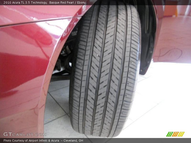 Basque Red Pearl / Ebony 2010 Acura TL 3.5 Technology