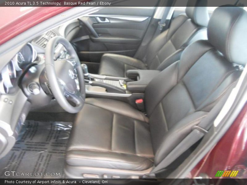 Basque Red Pearl / Ebony 2010 Acura TL 3.5 Technology