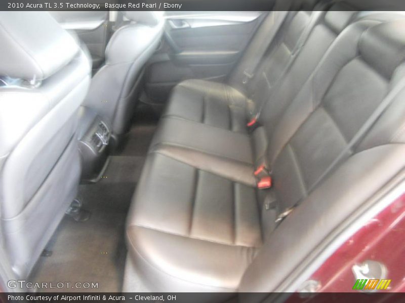 Basque Red Pearl / Ebony 2010 Acura TL 3.5 Technology