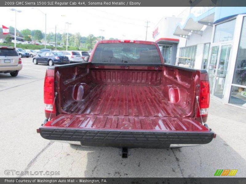 Sonoma Red Metallic / Ebony 2009 GMC Sierra 1500 SLE Regular Cab 4x4
