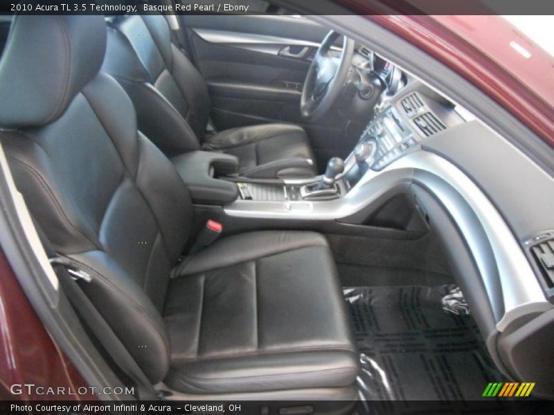 Basque Red Pearl / Ebony 2010 Acura TL 3.5 Technology