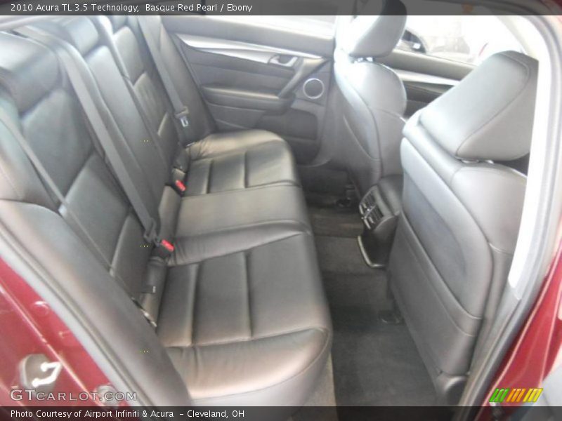 Basque Red Pearl / Ebony 2010 Acura TL 3.5 Technology