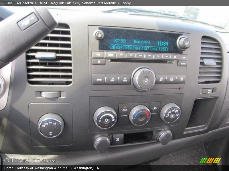 Sonoma Red Metallic / Ebony 2009 GMC Sierra 1500 SLE Regular Cab 4x4