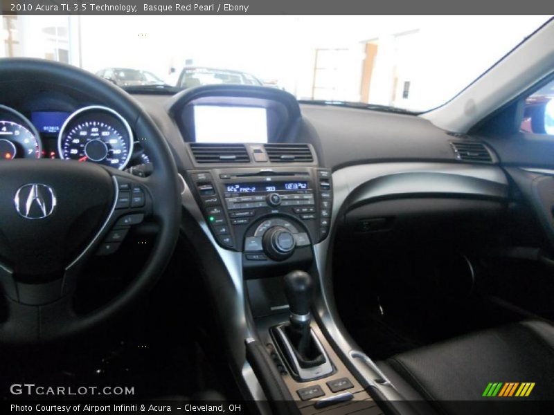 Basque Red Pearl / Ebony 2010 Acura TL 3.5 Technology