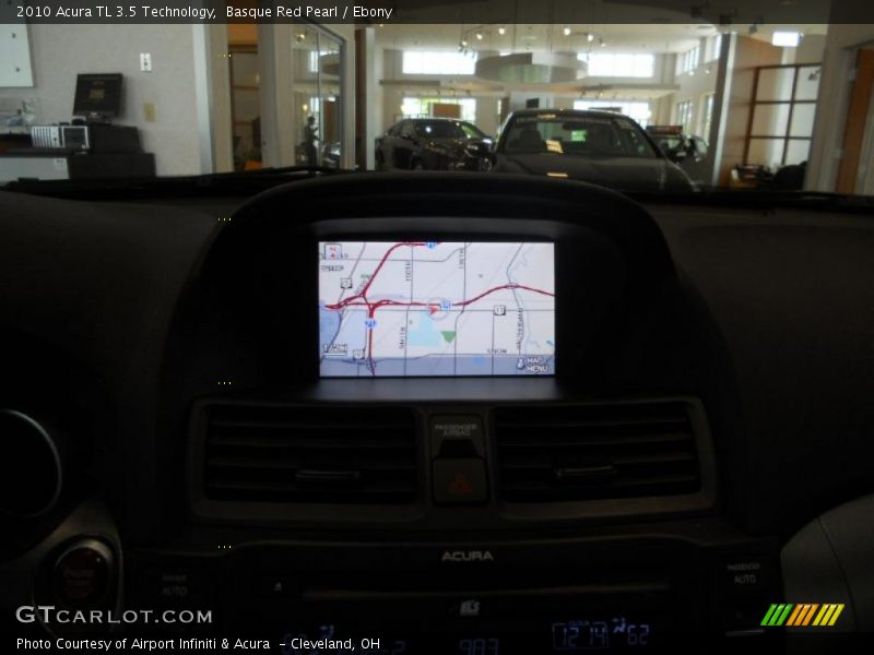 Basque Red Pearl / Ebony 2010 Acura TL 3.5 Technology