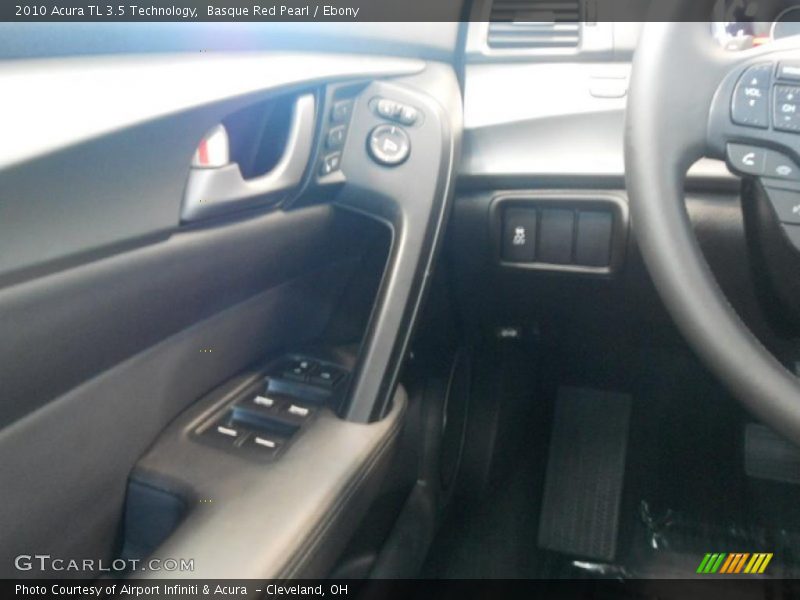 Basque Red Pearl / Ebony 2010 Acura TL 3.5 Technology