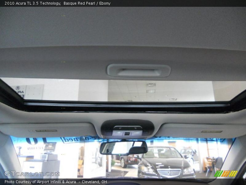 Basque Red Pearl / Ebony 2010 Acura TL 3.5 Technology
