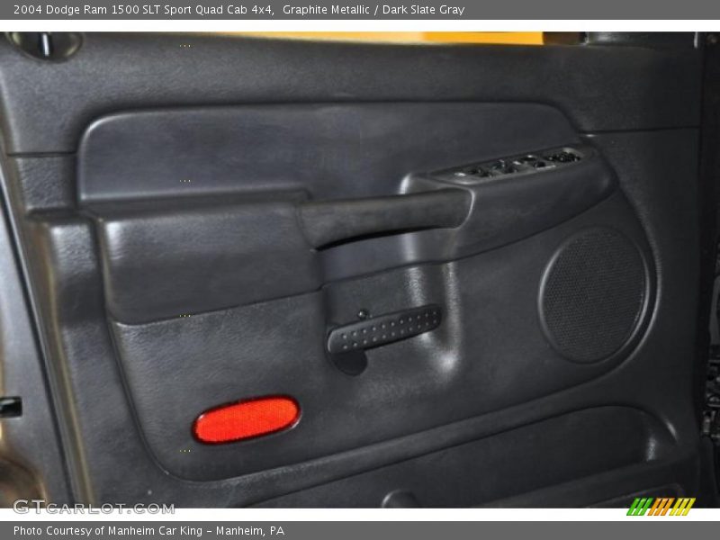 Graphite Metallic / Dark Slate Gray 2004 Dodge Ram 1500 SLT Sport Quad Cab 4x4
