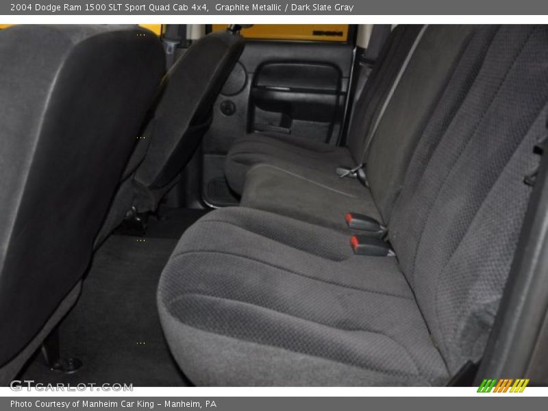 Graphite Metallic / Dark Slate Gray 2004 Dodge Ram 1500 SLT Sport Quad Cab 4x4