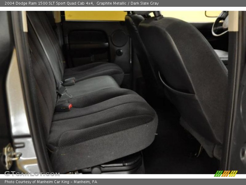Graphite Metallic / Dark Slate Gray 2004 Dodge Ram 1500 SLT Sport Quad Cab 4x4