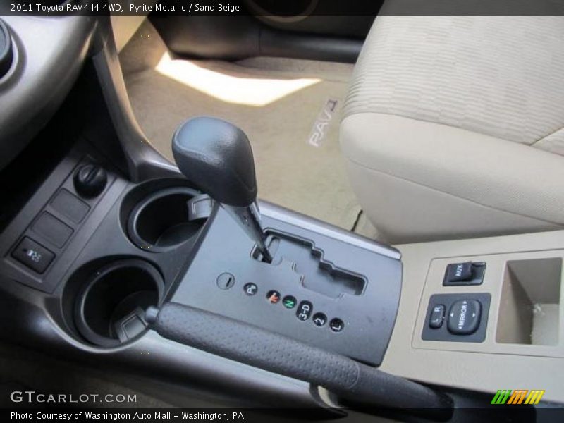  2011 RAV4 I4 4WD 4 Speed ECT-i Automatic Shifter